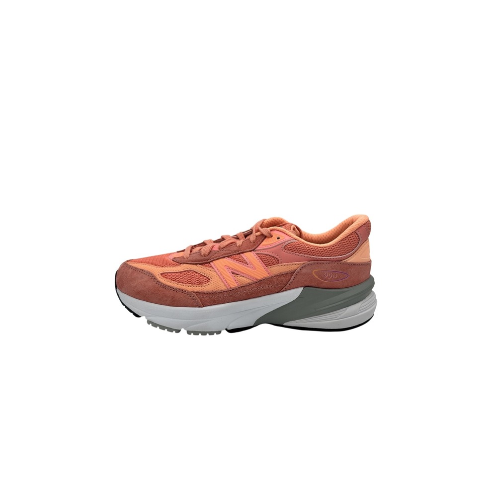 Size 7 - New Balance 990v6 Orange Purple - Picture 9 of 11